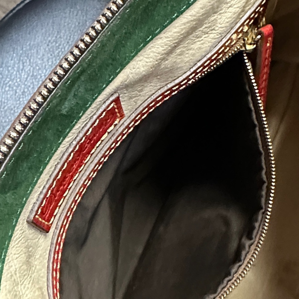 Dooney & Bourke Rich Red Satchel - Picture 5 of 8
